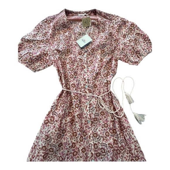 NWT Faherty Boho Maxi Dress Women's Size S New with Tag - Picture 2 of 5